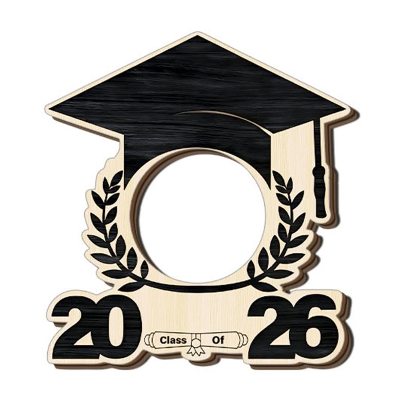 Elegant Wooden Picture Frame Solid Wood Photo Frame Specially Designs for 2026 Graduate to Display Treasure Moment