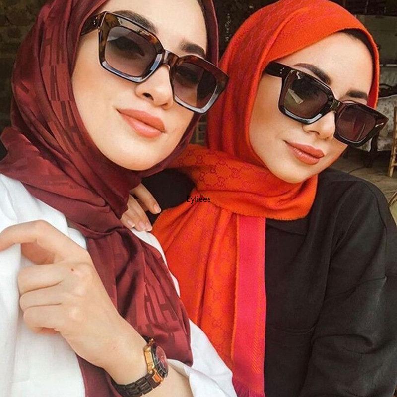 Designer Cat Eye Sunglasses High Quality Retro Square Glasses For Women Men Luxury Shades