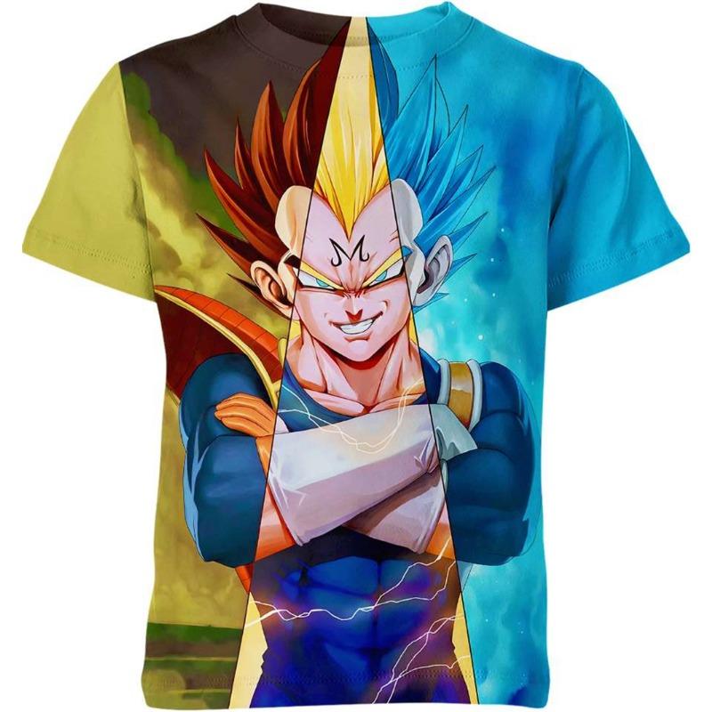2026 New Dragon Ball Goku Vegeta Men Football Jersey Summer Casual Women T-shirt Cartoon Japan Anime