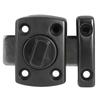 2set With Screws Safety Door Latch Black Cabinet Bolt Latch Household Rotate Bolt Latch  Door