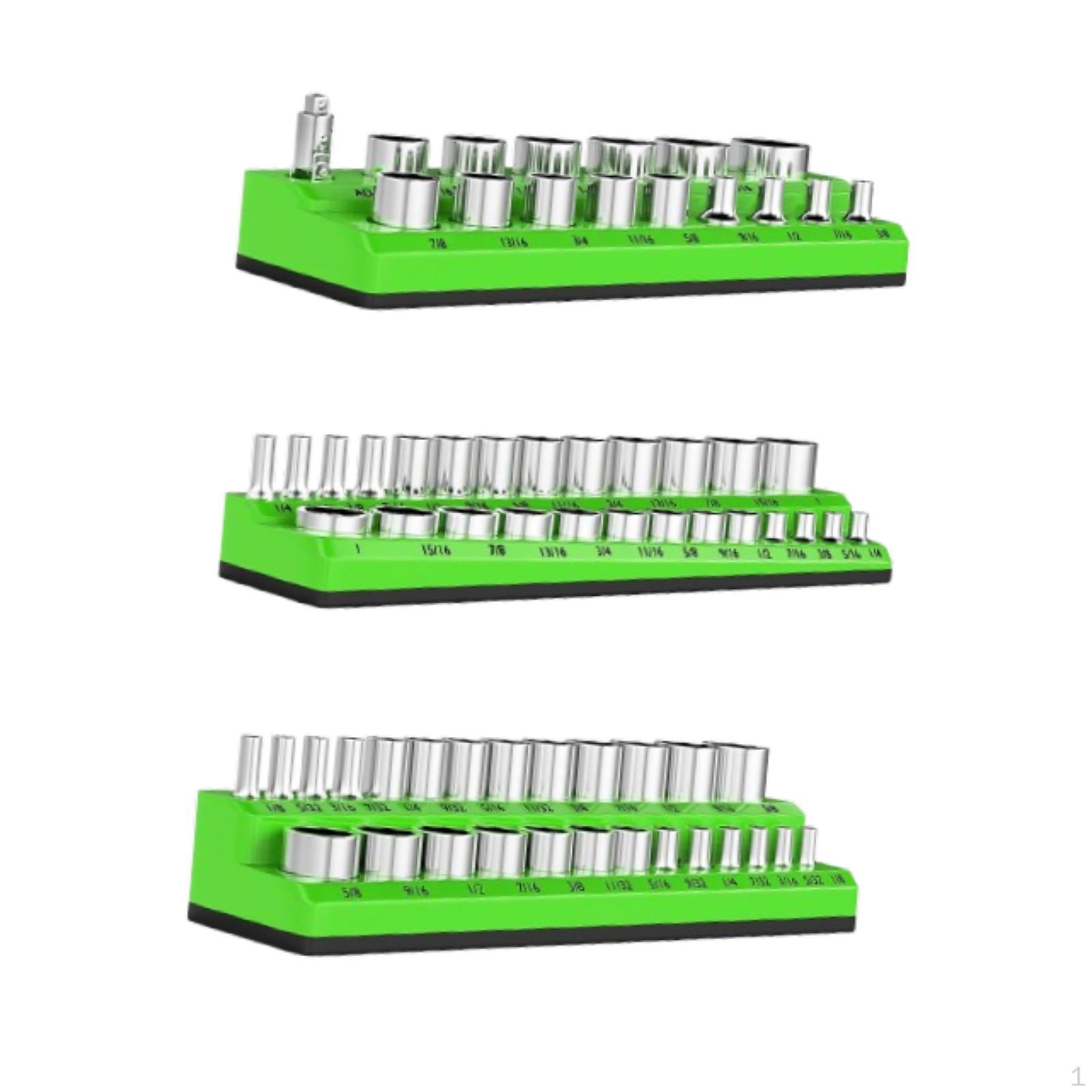

3 комплекта органайзеров для гнезд для ящика с инструментами и верстака