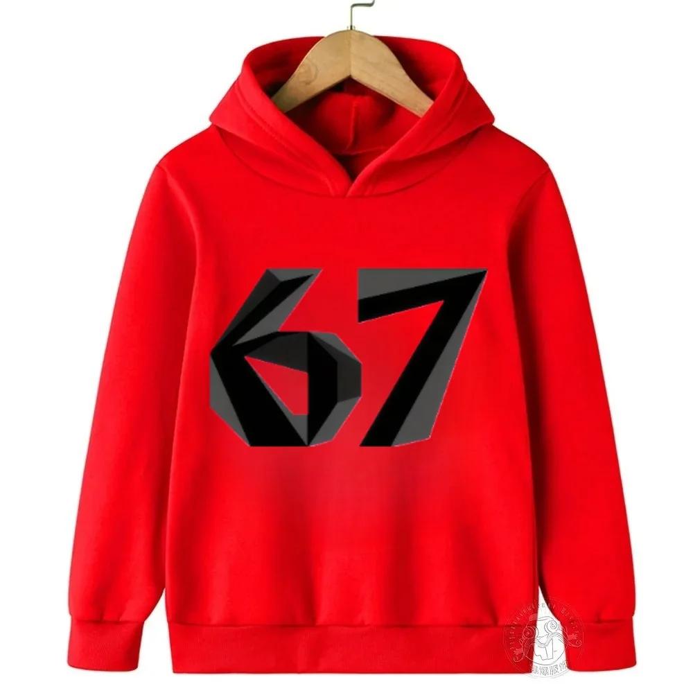 Autumn 67 Men's Hoodie Casual Women Pullover Fashion Funny Comfortable Sweatshirt Outdoor Casual Clothing
