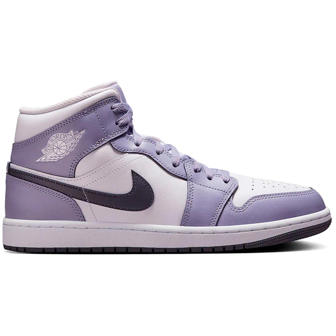 

Кроссовки Jordan 1 Mid Белый Индиго Хейз(DQ8426-145) 40.5