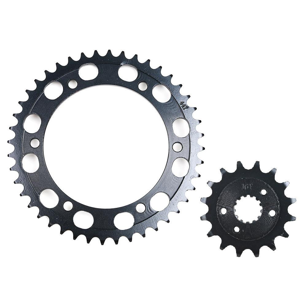 525 16T Front 44T Rear Sprocket Gear for Honda NT400 J BROS 400 NT400J NT400K NT650K NT650 K Hawk GT NT 400 650 Staring Wheels