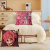 Anime M-mitsuba Office Cushion Pillowcase Car Cushion Cover45X45CM Lumbar Pillowcase Sofa Pillowcover