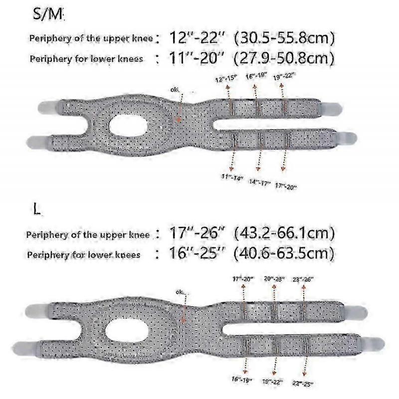 Komfort Kniebandage zur Schmerzlinderung - Stützendes & Atmungsaktives Design...