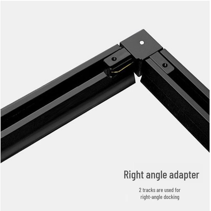 Spotlight Track Lighting: Black/White, 1m, 1.5m, or 2m with Black/White Track Connectors