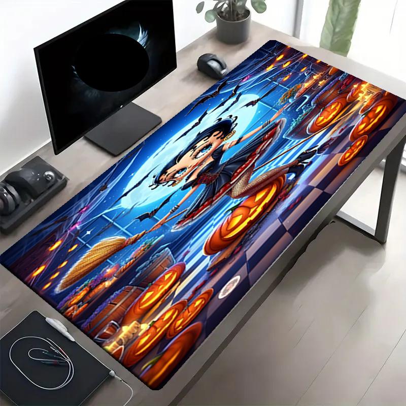 Sexy Doll Print Mouse Pad, Anti‑Slip Desktop Keyboard Mat, for PC Laptop Gaming Working Daily Use, Cool Festival Surprise Gift