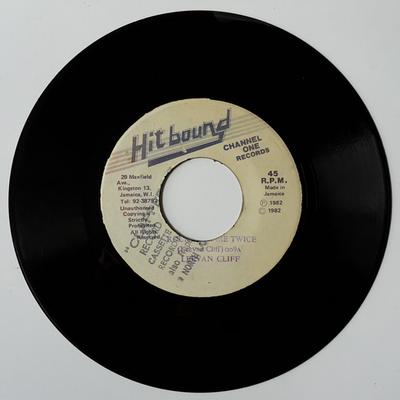 7inch Record LEE VAN CLEEF  Rock It To Me Twice NONE Hit Bound 1982 Jamaica Reggae Ska  Dub Used