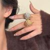 Punk Exaggerated Ring Cool Chunky Ring Creative Eagle Shape Ring  Decoration