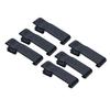 6pcs Radio Belt Clip Replacement Heavy Duty Plastic for GP88 GP88S GP2000 GP300 LTS2000 GTX800