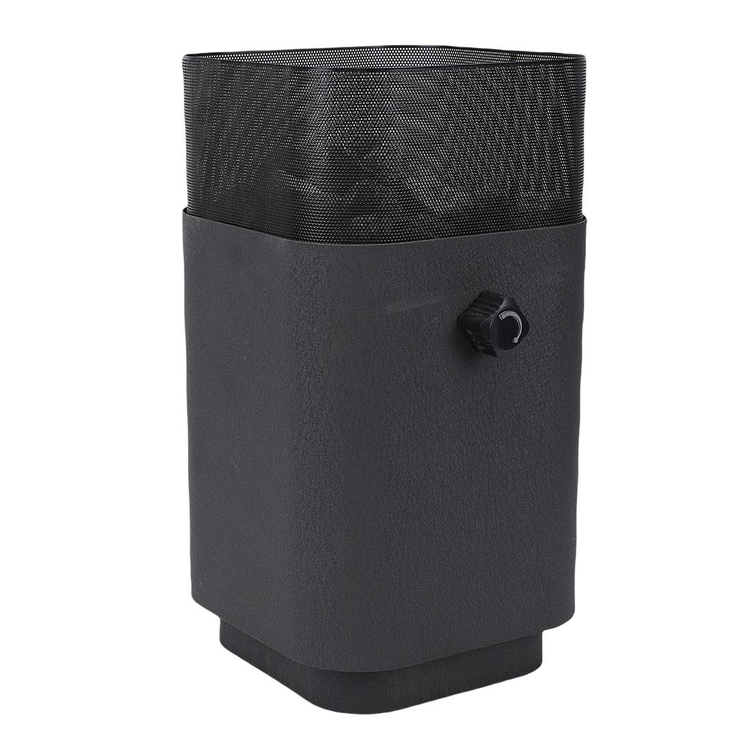 Outdoor Gas Fire Pit with Lava Rocks Adjustable Flame Portable Tabletop Fire Pit for Camping Patio Garden Yard Matte