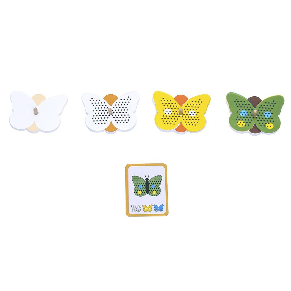 Bornelund Beleduc Butterfly Color Matching Ages BE22392B Toy, 4+,