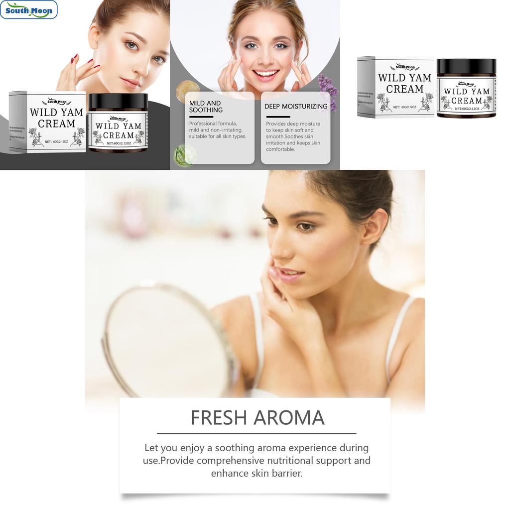 South Moon Body Care Cream Moisturizing Hydrating Tightening Skin For Better Sleep