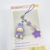 Flocking Mini Baby-free Keychain Vinyl Cute Baby Walking Bag Mobile Phone Pendant Cute Pendant