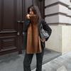 Dolcevita Pelliccia Pelliccia Senzamaniche Gilet Moda Donna Caldo Ispessito Gilet 2025 Signora Lussi Nuovo Primavera Street Party Capispalla