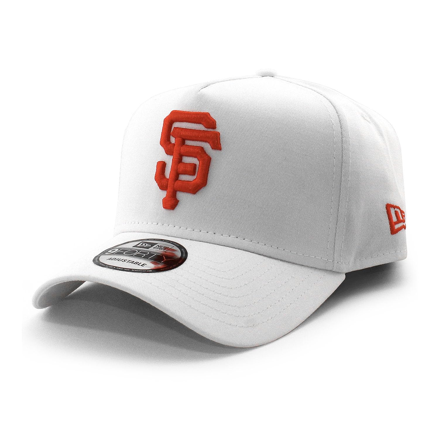 

New Era 9FORTY Snapback San Francisco Giants MLB SNAPBACK White Cap, A-FRAME CAP, 940AF, [Used] білий