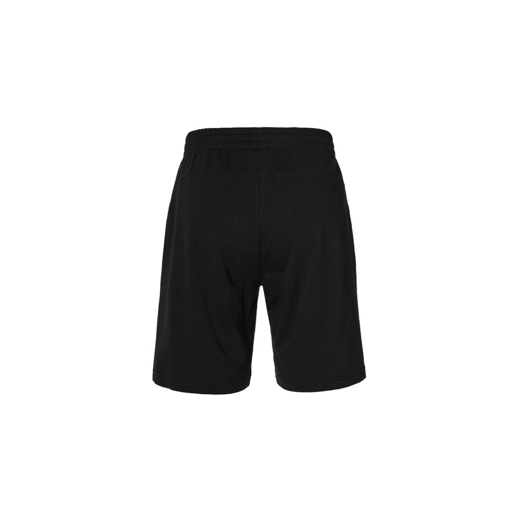 Li Ning Solid Color Logo Print Casual Shorts Men Shorts Black YKST057-2