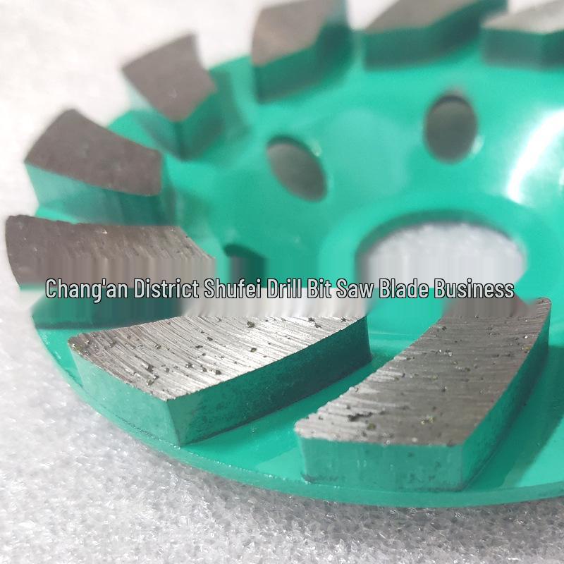 100mm Diamond Grinding Bowl Disc for Concrete, Marble, Cement Walls & Floors