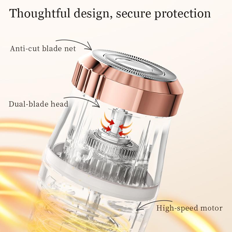 3-in-1 Hair Trimmer, Electric Digital Hair Trimmer, Women's Bikini Hair Remover, Suitable for Eyebrows, Armpits, and Body