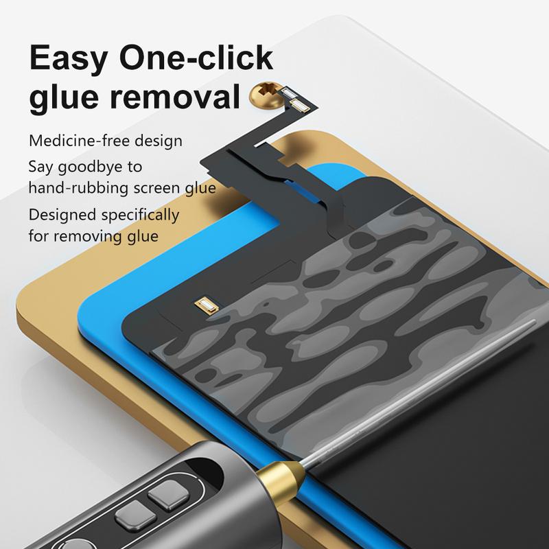 MaAnt CJ-1 Multi Functional Electric Glue Remover Rechargeable Strong Endurance for LCD Screen chip polishing degumming with led