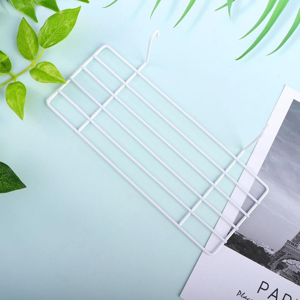 1Pcs Bird Cage Shelfmetal Grid Iron Frame Hanging Wall Decoration Perch for Parrot Cockatiel Small Pet Bird Playstand