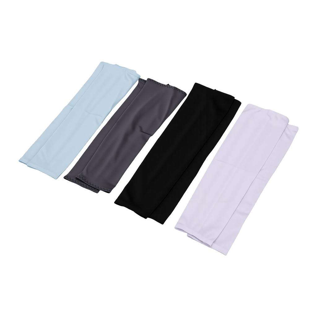4 Pairs Sun Protection Arm Sleeves Quick Dry Breathable Multi Purpose Arm Sleeves for Cycling Fishing Running