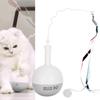 Interactive Cat Automatic Rotating Food Dispenser Toys Electric Feeder Ball with Band