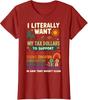 I Literally Want Help And Save National Parks Lover Ladies' Crewneck T-Shirt