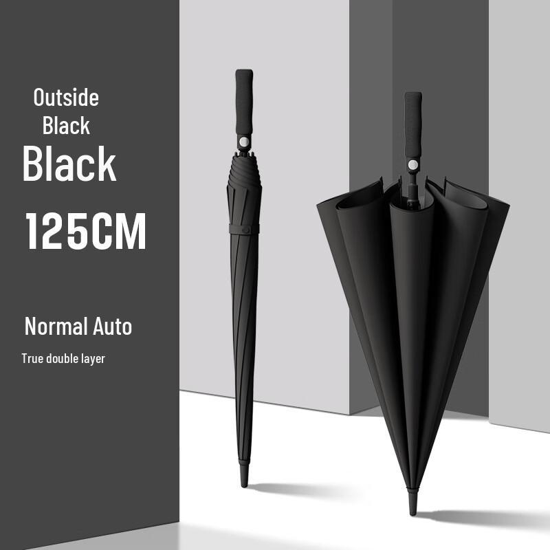 Jie Geng Yao Extra Large Automatic Long Handle Umbrella