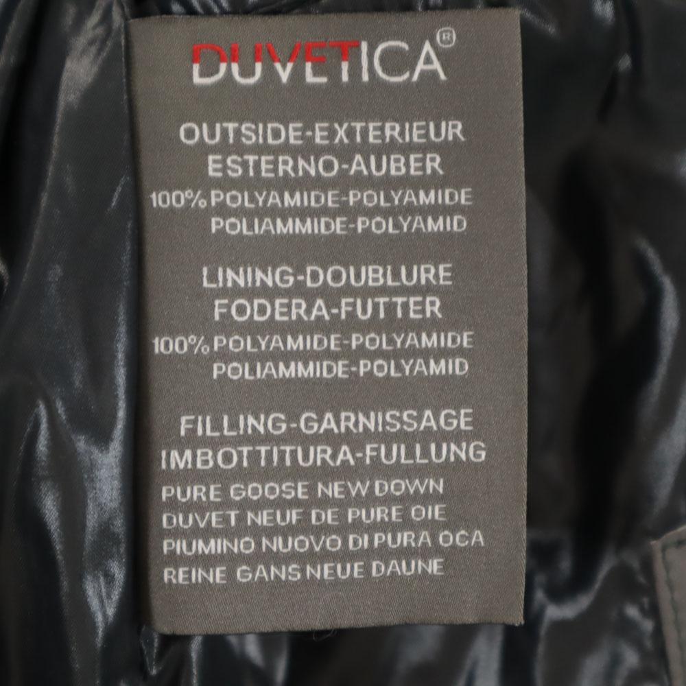 DUVETICA Péřová bunda S Tmavě šedá Pánská Použitá