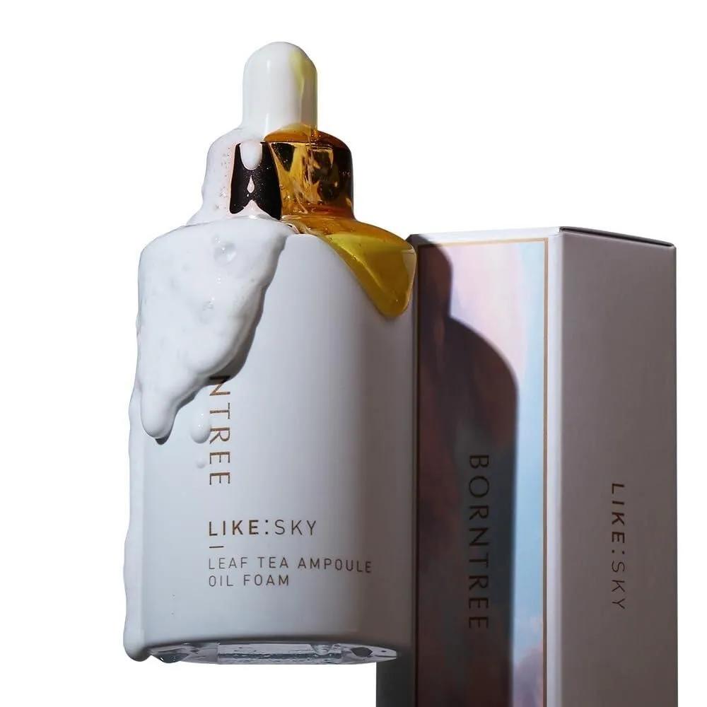 Borntree Like Sky Leaf Tea Ampoule Oil Foam 149.9ml 5.8oz