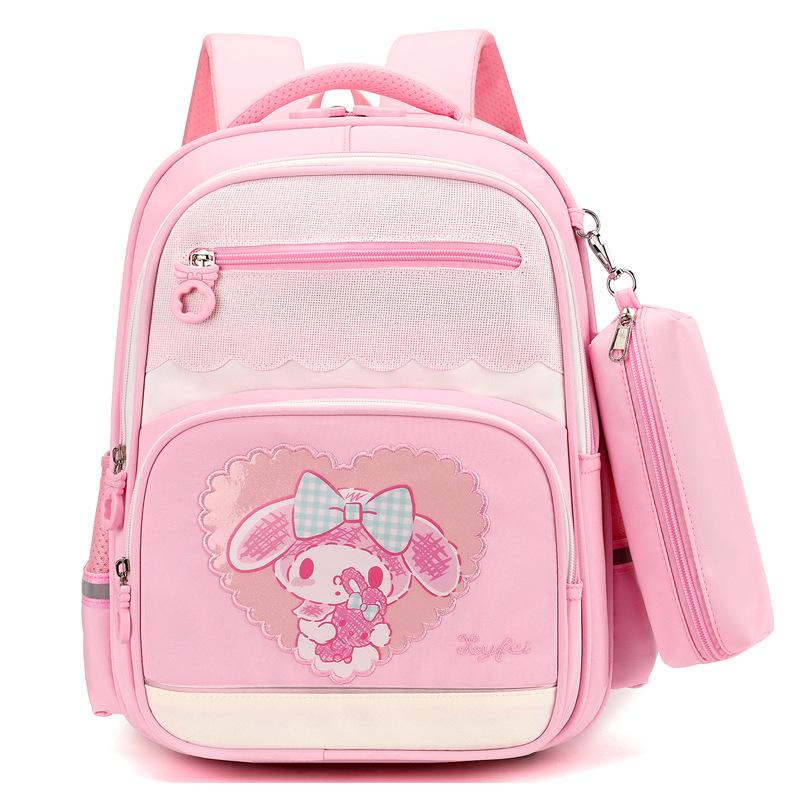 

Новый школьный рюкзак для детей начальной школы, большой вместимости, простой рюкзак, повседневный рюкзак для девочек, модный для девочек