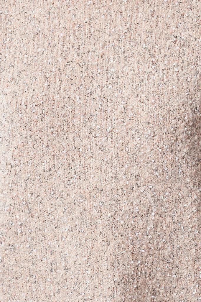 Women's Elegance Style Sweater Powder Soft Textured Cotton Knitwear Sweater