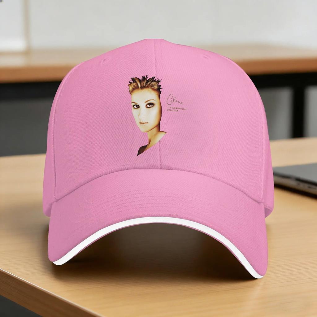 Summer Casual Baseball Cap 1998 Celine Dion Running Hippie Hip Hop Hats For Women Men Sun-Proof Y2K Funny Baseball Caps