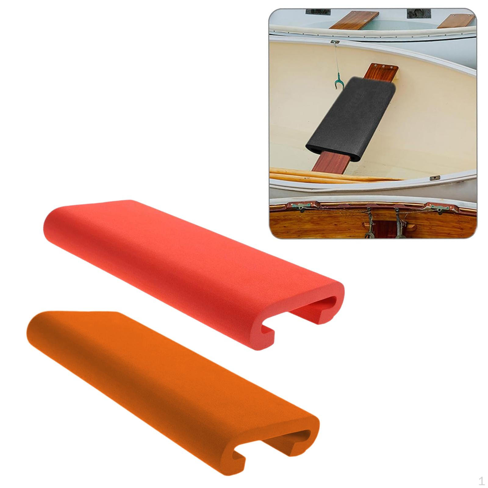

2 штуки подушки Dragon Boat Paddy Multifunction повітропроникні риболовецькі сидіння Paddle Sitting Pad для весла Red and Orange