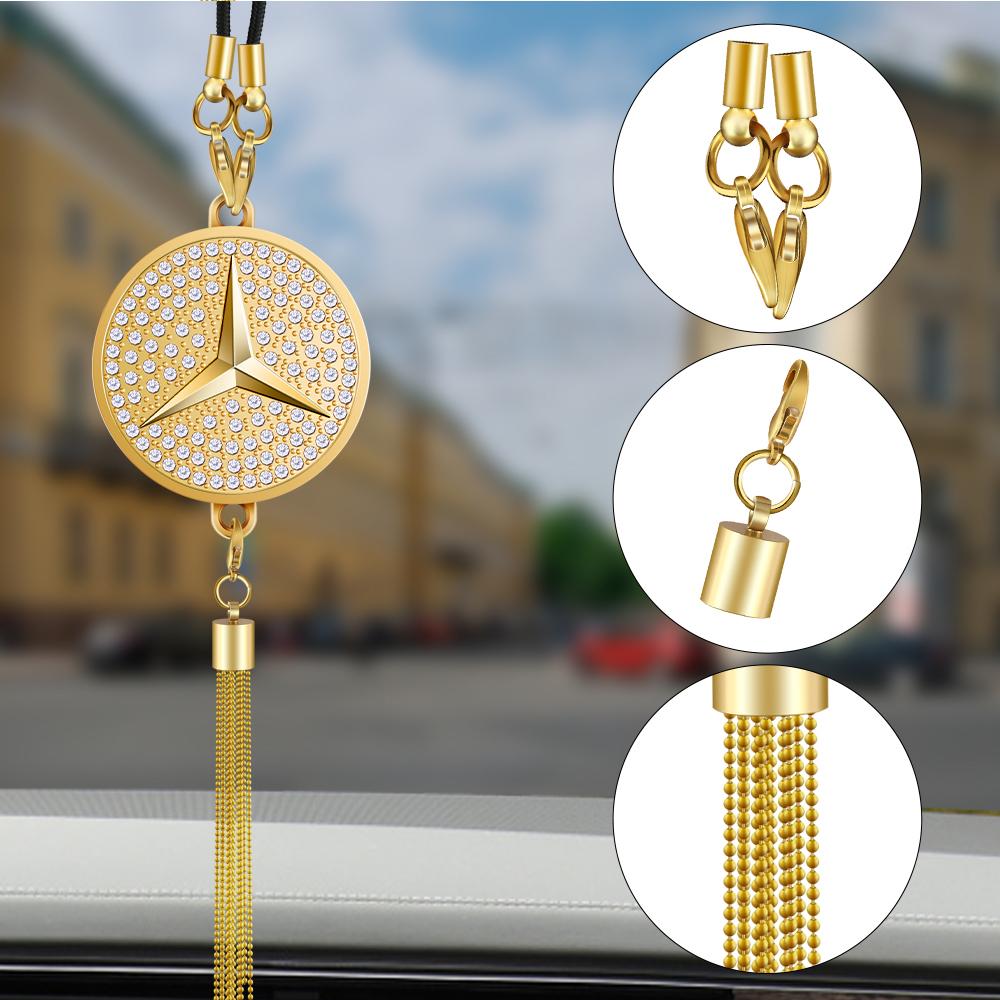 Car Interior Decoration Ornaments Auto Rearview Mirror Pendant For Mercedes Benz AMG GLA W206 W220 W205 W211 W212 W201 W210 W108  FC1