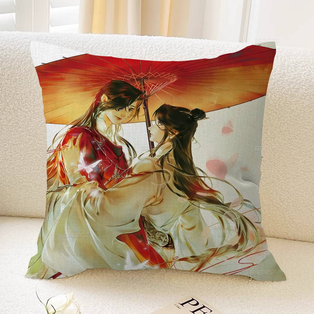 Heaven Officials Blessing Personalized picture text home decorative pillows Household Gifts xcm