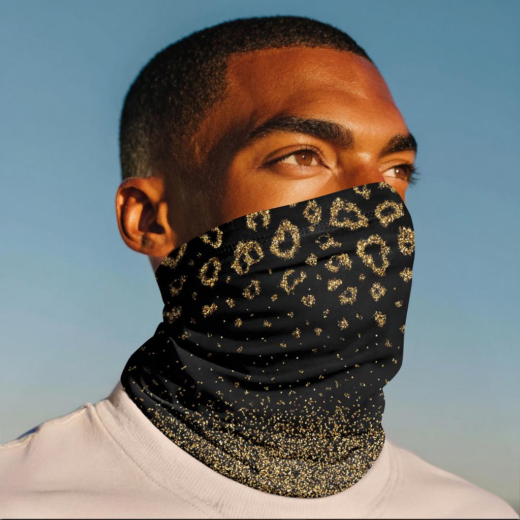 Venkovní cyklistická maska módní potištěný šátek na hlavu nákrčník