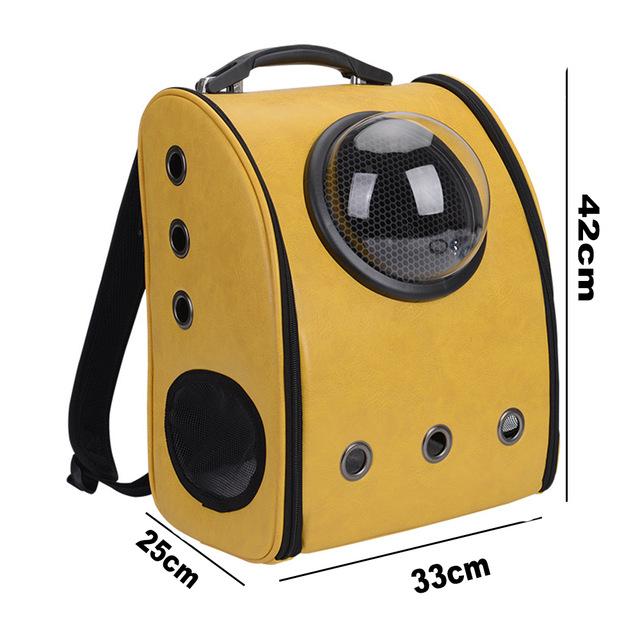 

Кожаная переноска для кошек Рюкзак для кошек Прозрачная сумка для кошек Товары для животных Рюкзак для кошек Окно для переноски кошек Рюкзак-переноска