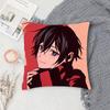 Japanese Classic Anime Horimiya Vintage Pillow Case Fashion Square Pillowcase Bedroom Sofa Room Ins Decoration Leisure