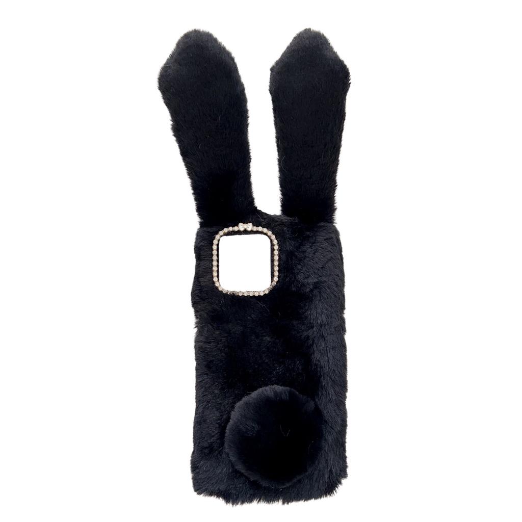 Winter Warm Plush Cute Rabbit Case For Xiaomi 15T 15T Pro 17 Pro Max Redmi 15C Note 15 Pro Plus 14 Poco F8 Pro F8 Ultra Cover