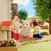 Sylvanian Families Goat Family Doll Set with ST Mark Certification for Ages 3 and Up Toy for Dollhouse