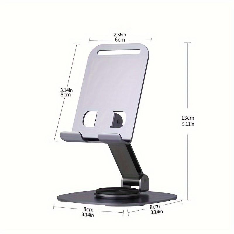 All-metal Lifting and Folding 360-degree Rotating Support for Mobile Phone Bracket Ipd Universal Live Broadcast Stand for Mobile Phone Flat Panel.