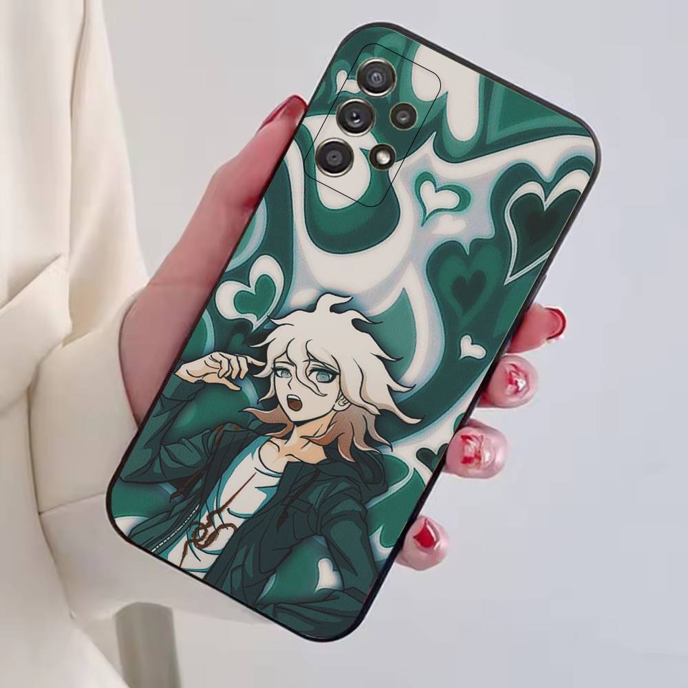 

Danganronpa Game N-Nagito Komaeda Phone Case For Samsung S25,S24,S21,S22,S23,S30,Ultra,S20,Plus,Fe,Lite,Note,10,Black Cover Samsung S23plus5G