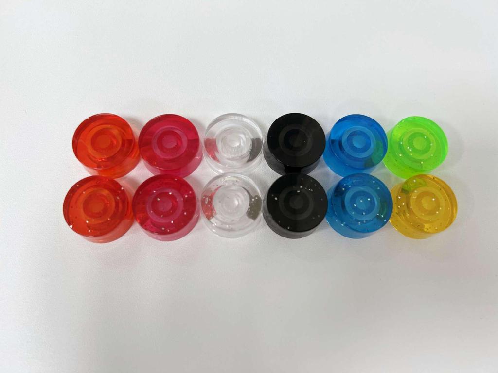 Transparent Volume & Tone Knob for Electric Guitar/Bass