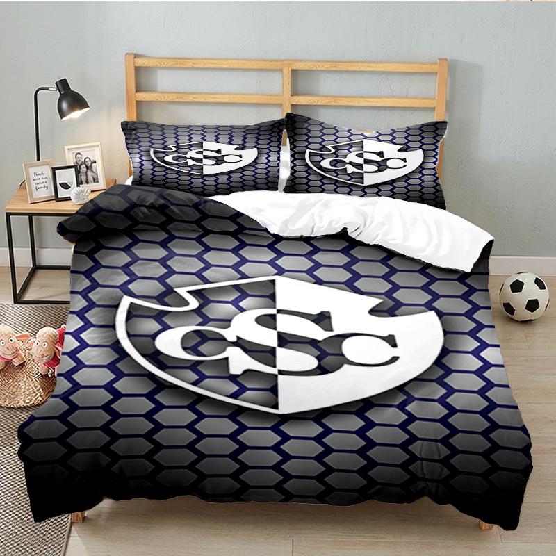 Club Sport Cartaginés 3PCS Bedding set,Ideal for 1pc Duvet Cover And 2pcs Pillowcases Perfect for Fan gift,Ideal for Bedroom, Dormitory