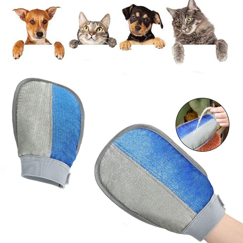 Portable Pet Hair Remover Glove Hair Dehairing Dog Hair Remover Tool  Clothes Hair Removal