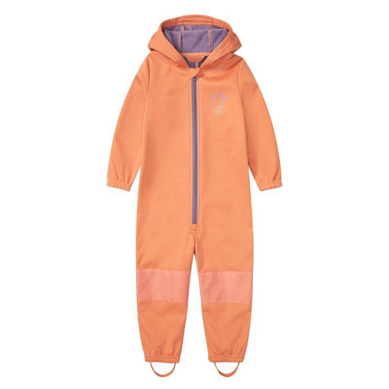 Outdoor Windproof Soft Shell Children's Jump Suit Boys and Girls Jumpsuit Romper Fleece-lined Heattech Waterproof Export