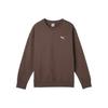 Puma Casual Loose Fleece Hoodie Unisex Brown